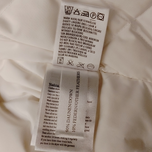 LAURÈL Vintage Ice Blue Down Puffer Jacket - Picture 12 of 15